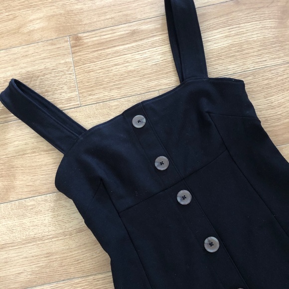 Urban Outfitters stretchy black body con dress - Picture 2 of 3